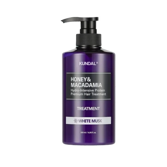 Kundal Honey & Macadamia Treatment White Musk 500ml nourishing hair treatment